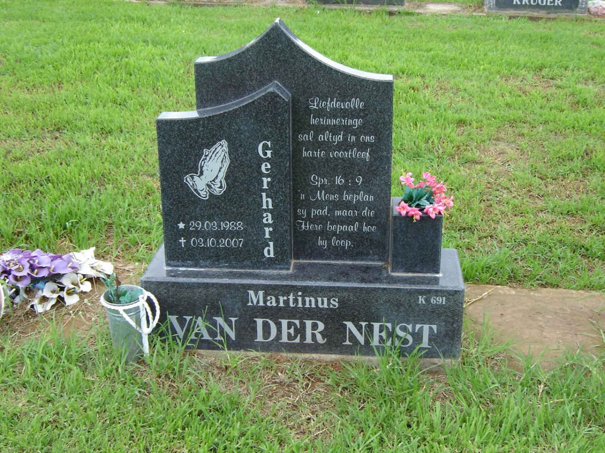 NEST Gerhard Martinus, van der 1988-2007