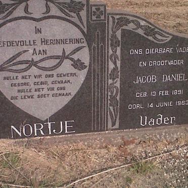 NORTJE Jacob Daniel 1891-1963 &amp; Maria Cecilia JANSE VAN RENSBURG 1885-1965