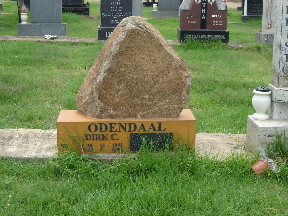 ODENDAAL Dirk C. 1943-2004