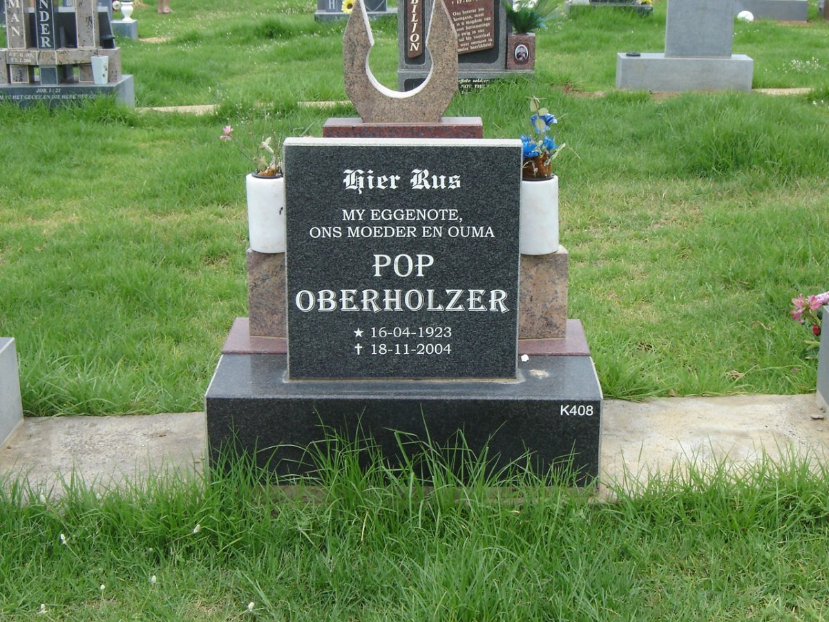 OBERHOLZER Pop 1923-2004