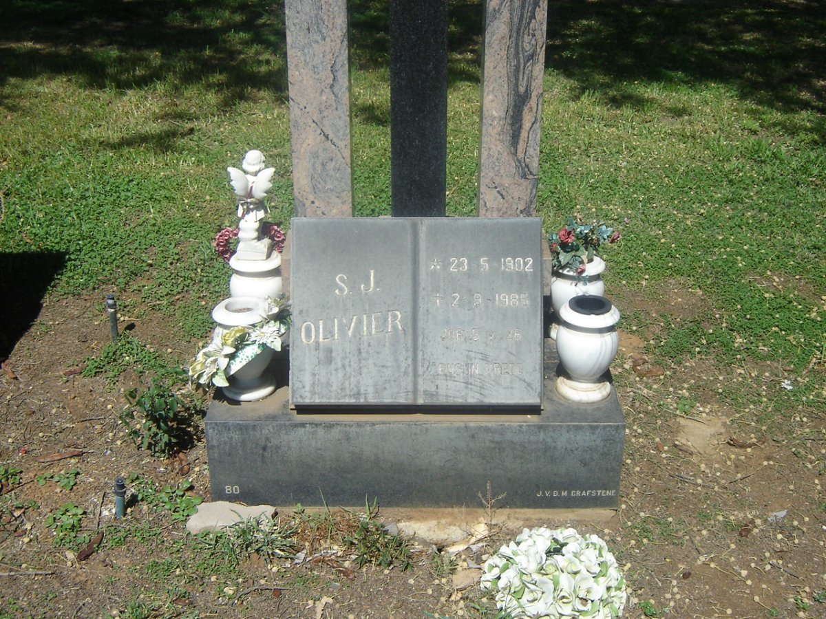 OLIVIER S.J. 1902-1985
