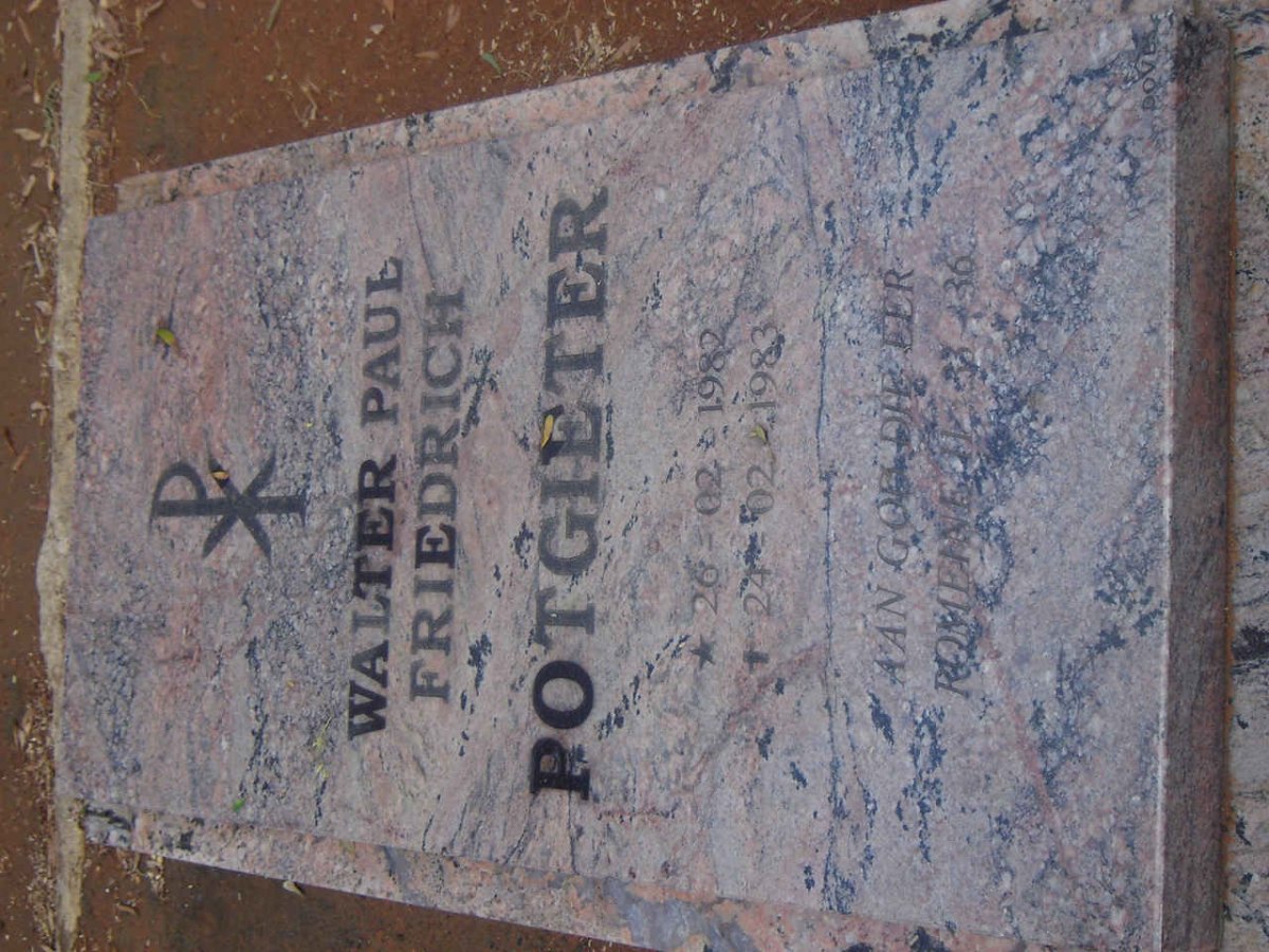POTGIETER Walter Paul Friedrich 1982-1983