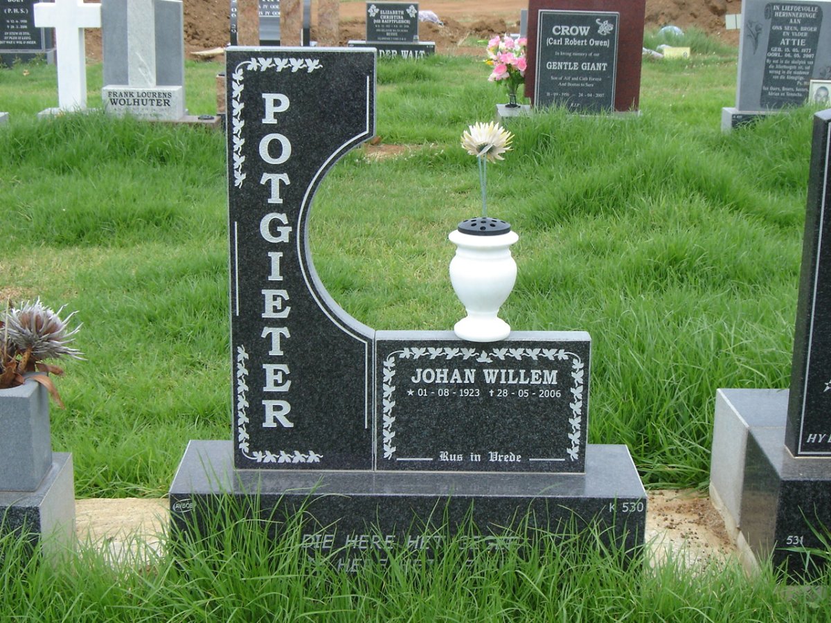 POTGIETER Johan Willem 1923-2006