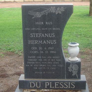 PLESSIS Stefanus Hermanus, du 1965-1984