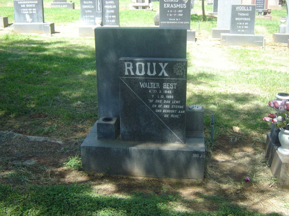 ROUX Walter Best 1945-1988