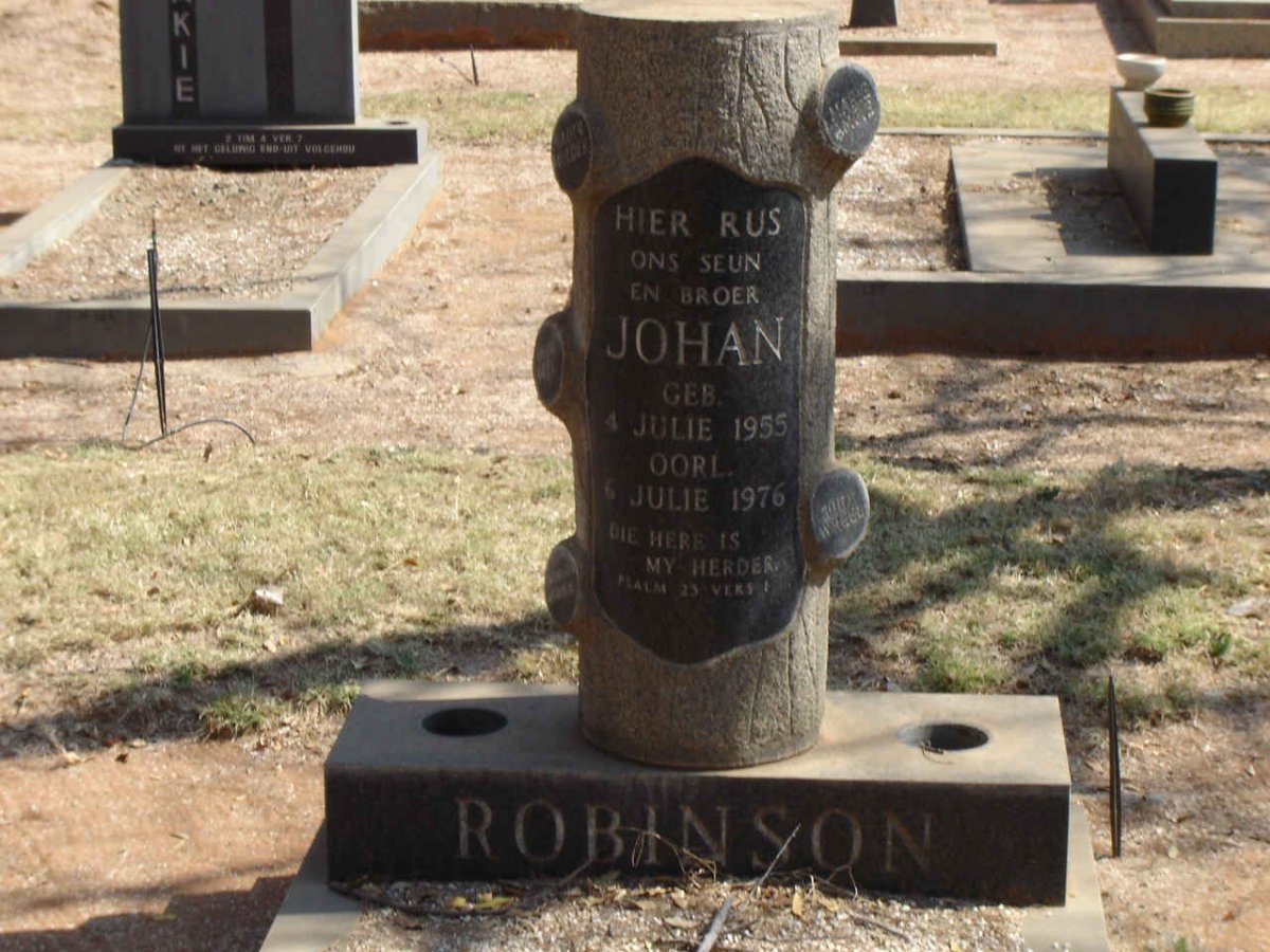ROBINSON Johan 1955-1976