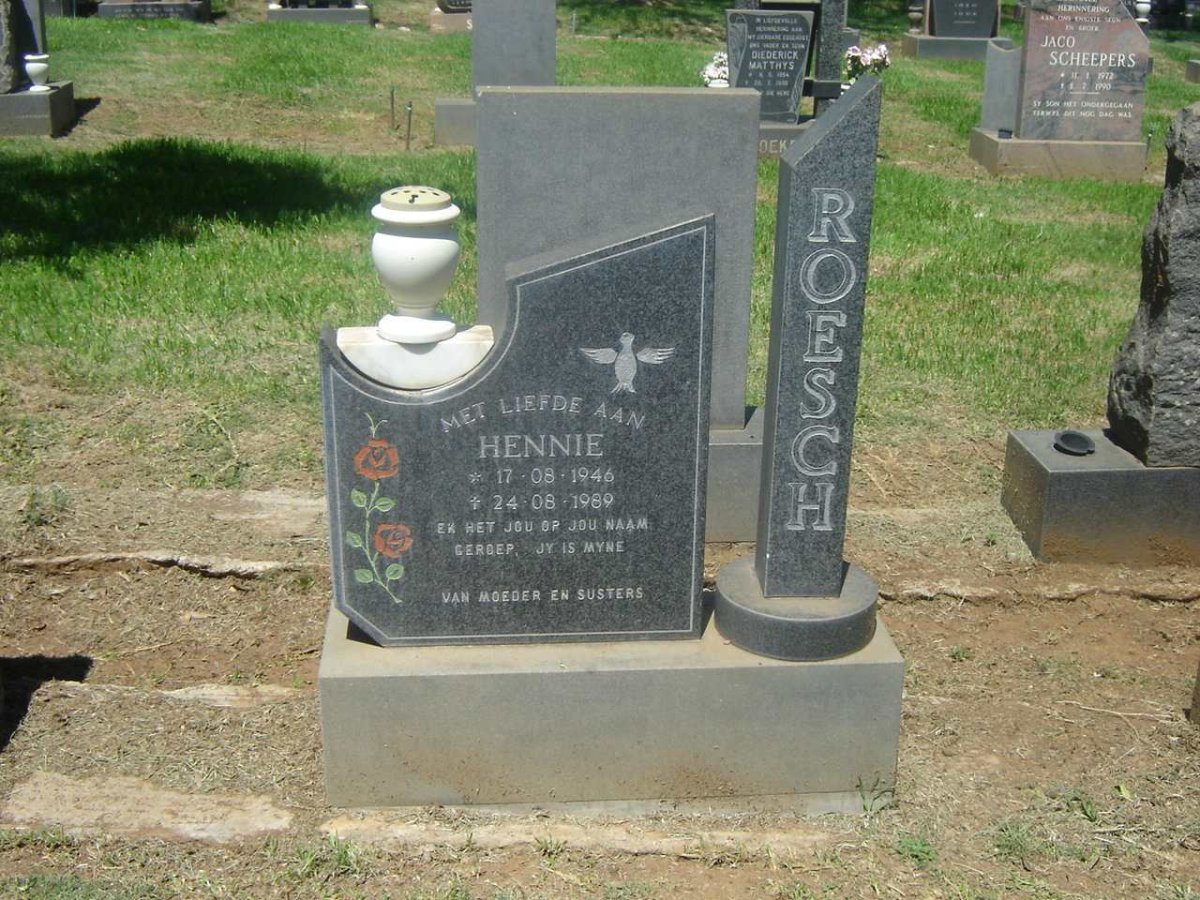 ROESCH Hennie 1946-1989
