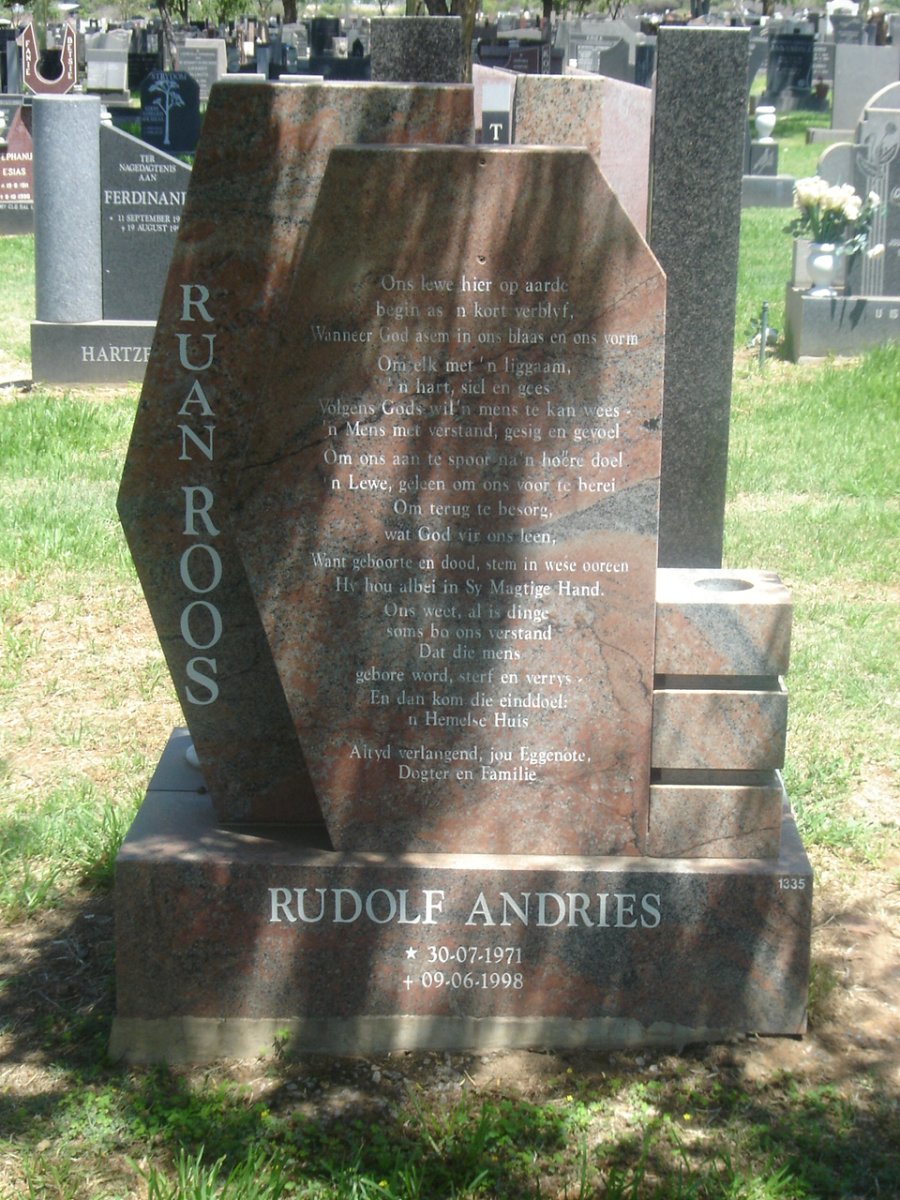 ROOS Rudolf Andries 1971-1998