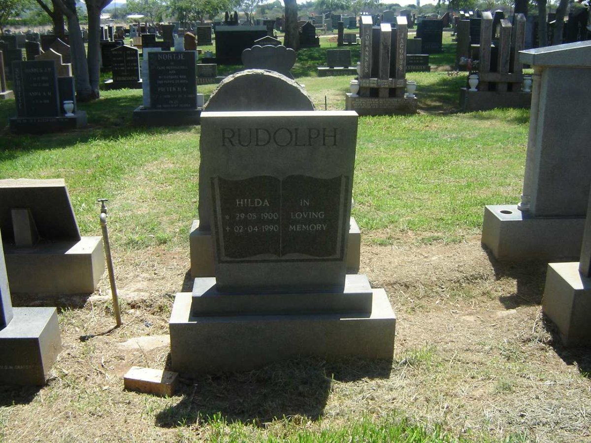 RUDOLPH Hilda 1900-1990