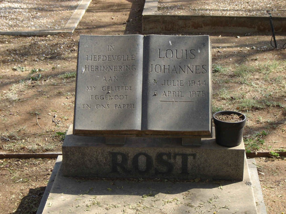 ROST Louis Johannes 1944-1978