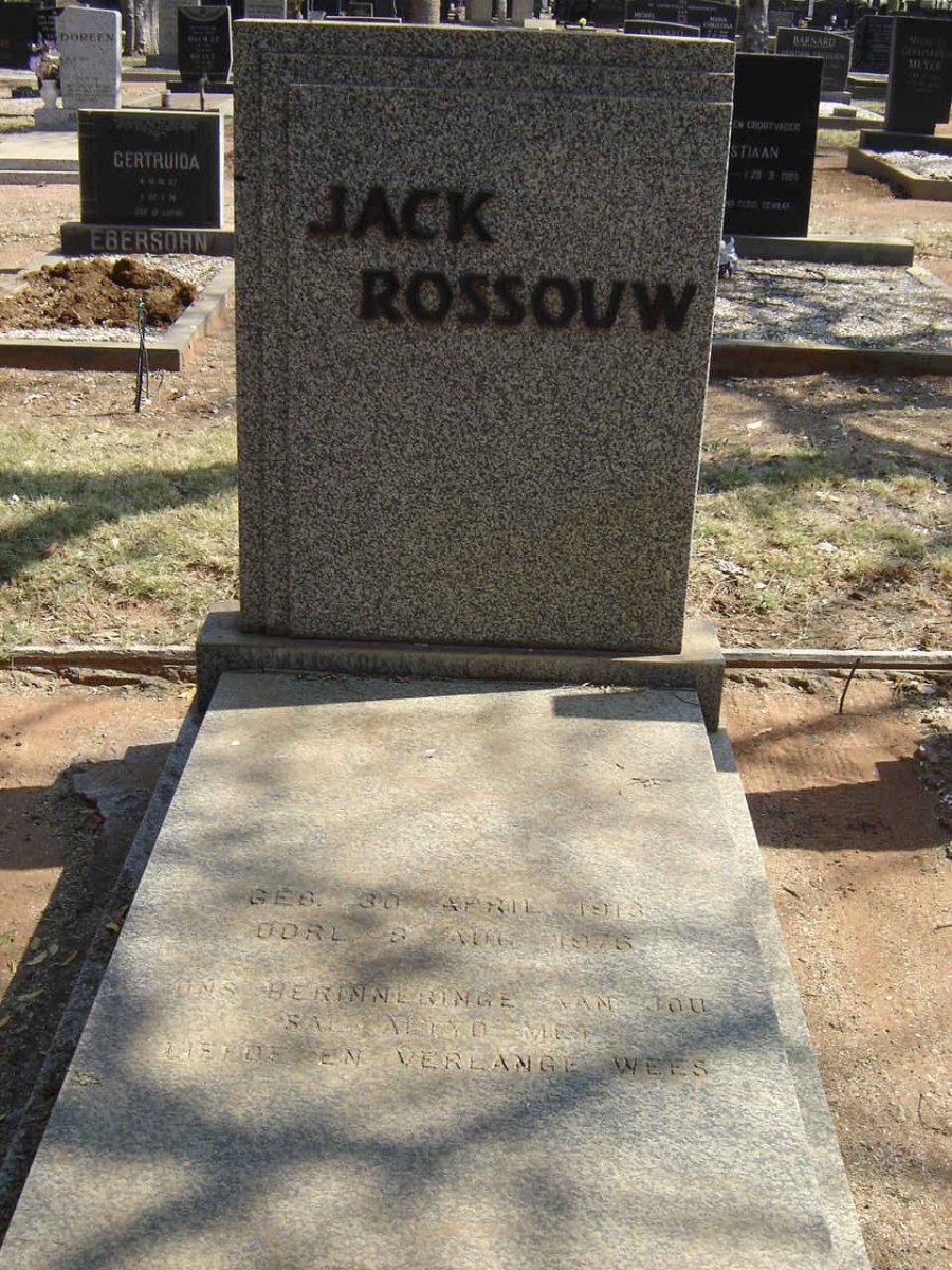 ROSSOUW Jack