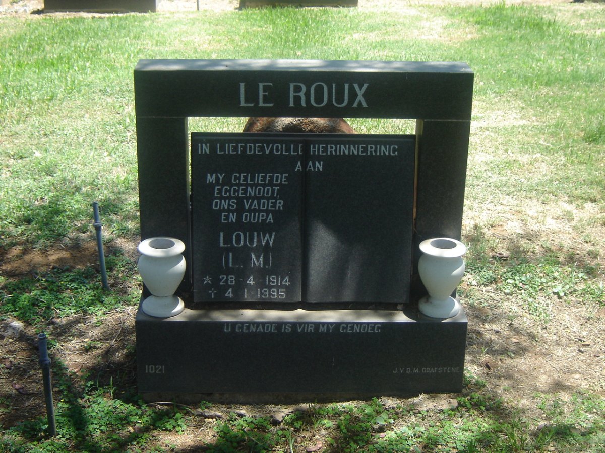 ROUX L.M., le 1914-1995