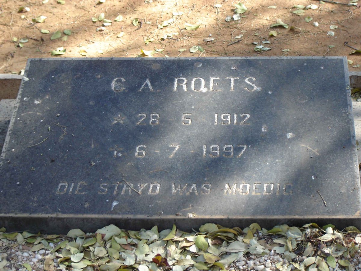 ROETS C.A. 1912-1997