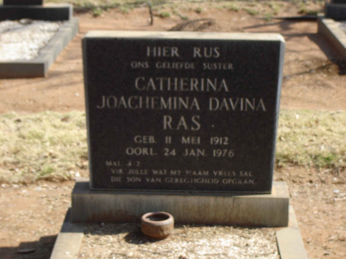 RAS Catherina Joachemina Davina