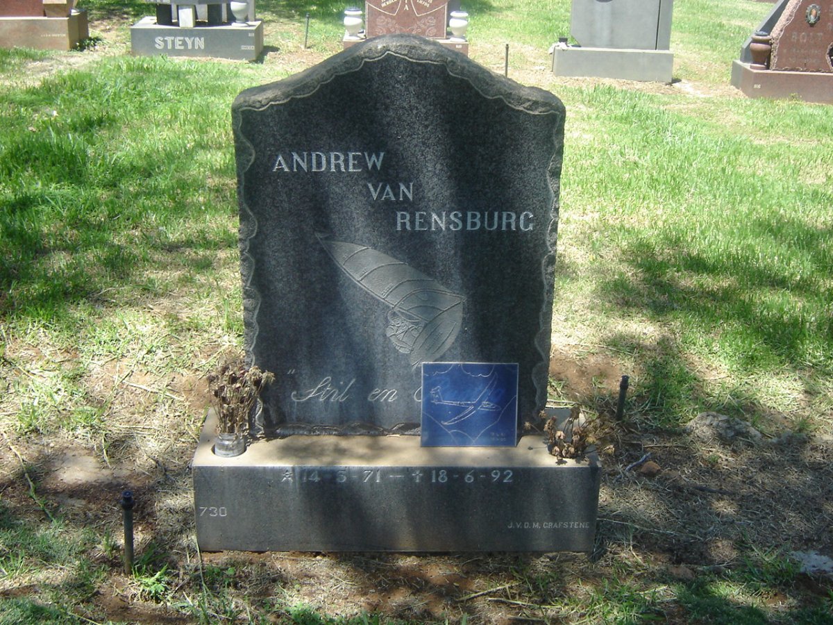RENSBURG Andrew, van 1971-1992