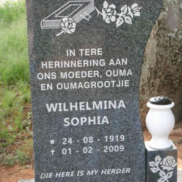 SCHWARTZ Wilhelmina Sophia 1919-2009