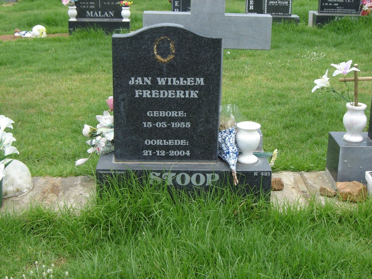 STOOP Jan Willem Frederik 1955-2004