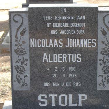 STOLP Nicolaas Johannes Albertus 1916-1979