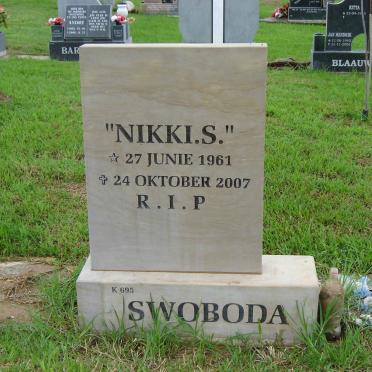 SWOBODA Nikki S. 1961-2007