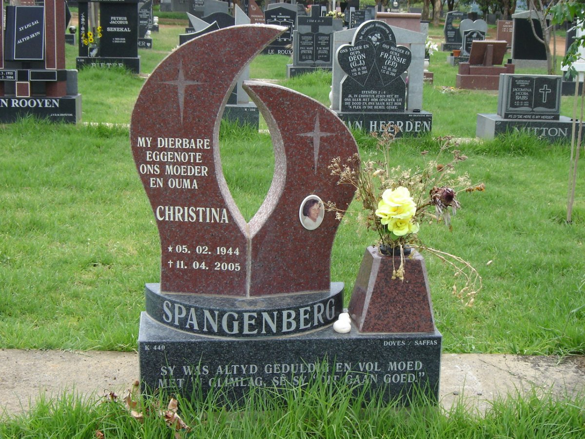 SPANGENBERG Christina 1944-2005