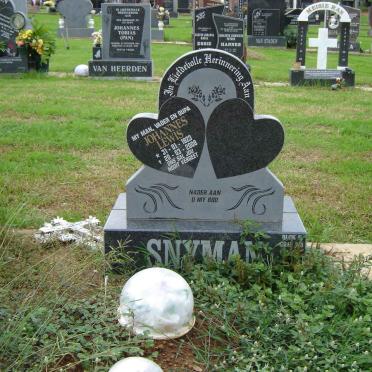 SNYMAN Johannes Lewis 1923-2008