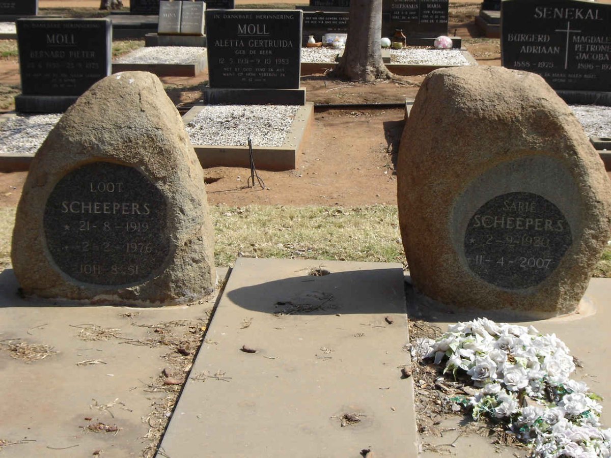 SCHEEPERS Loot 1919-1976 & Sarie 1920-2007