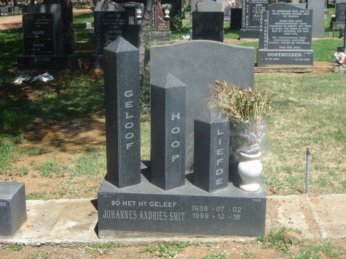 SMIT Johannes Andries 1938-1999