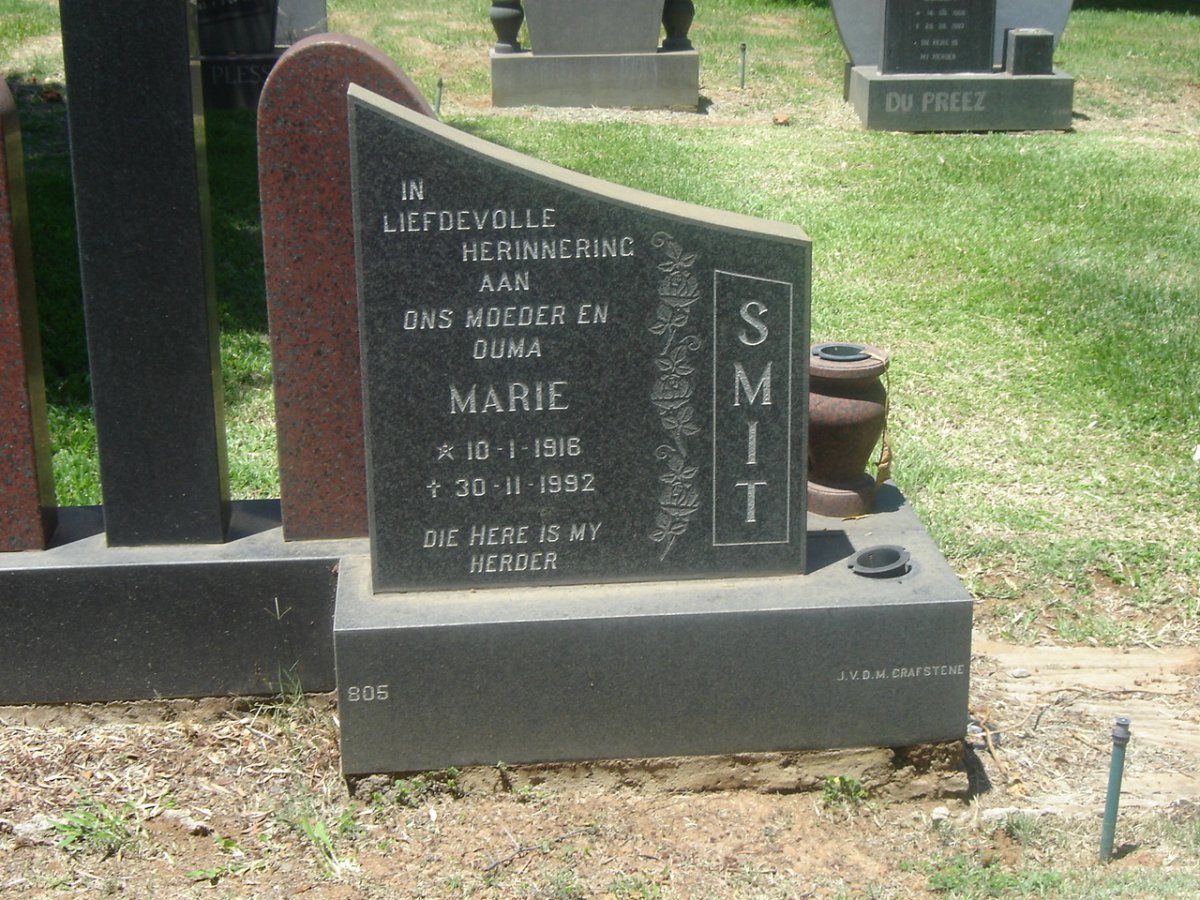 SMIT Marie 1916-1992