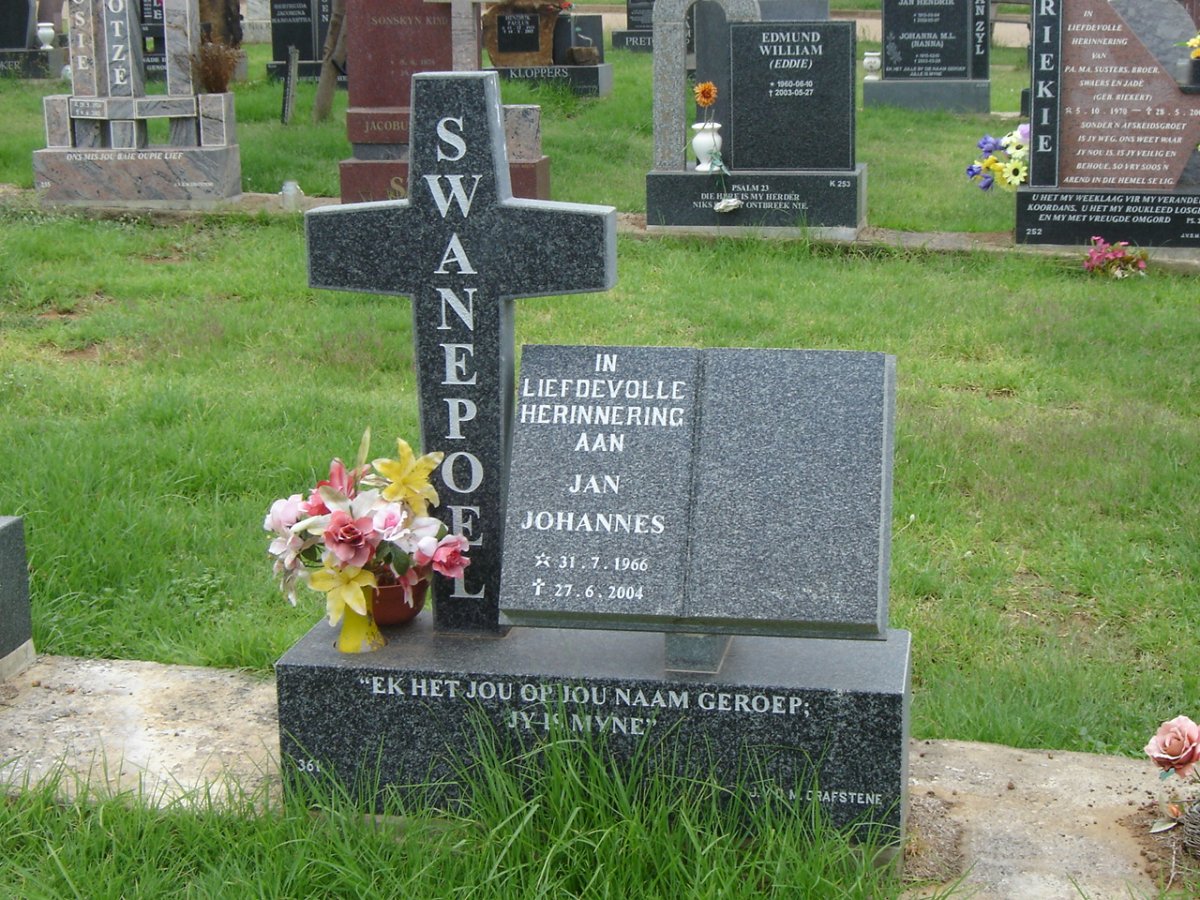 SWANEPOEL Jan Johannes 1966-2004