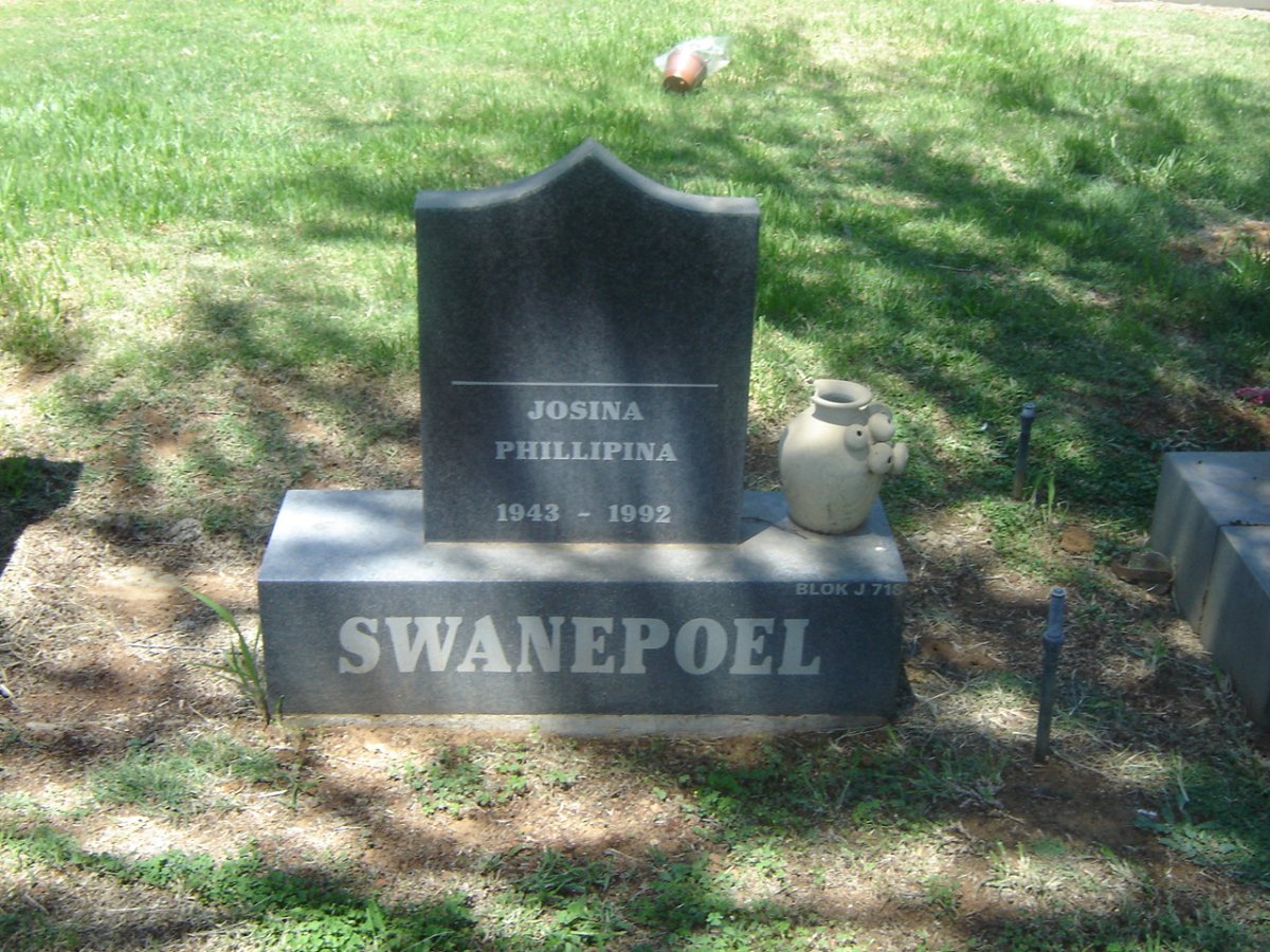 SWANEPOEL Josina Phillipina 1943-1992