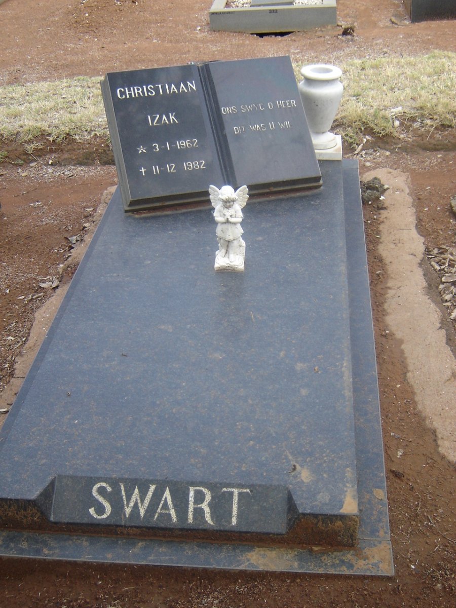 SWART Christiaan Izak 1962-1982