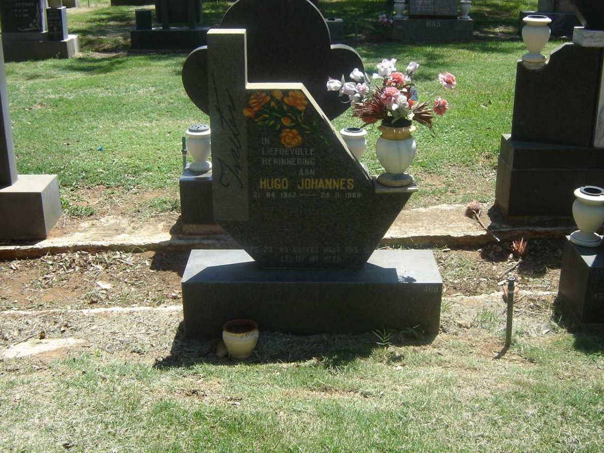 TRUTER Hugo Johannes 1942-1989