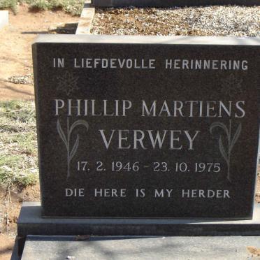 VERWEY Phillip Martiens 1946-1975