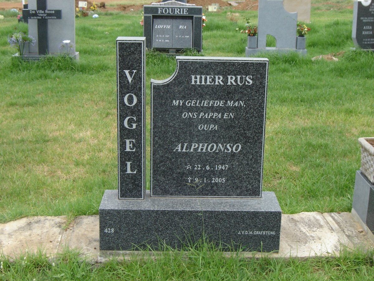 VOGEL Alphonso 1947-2005