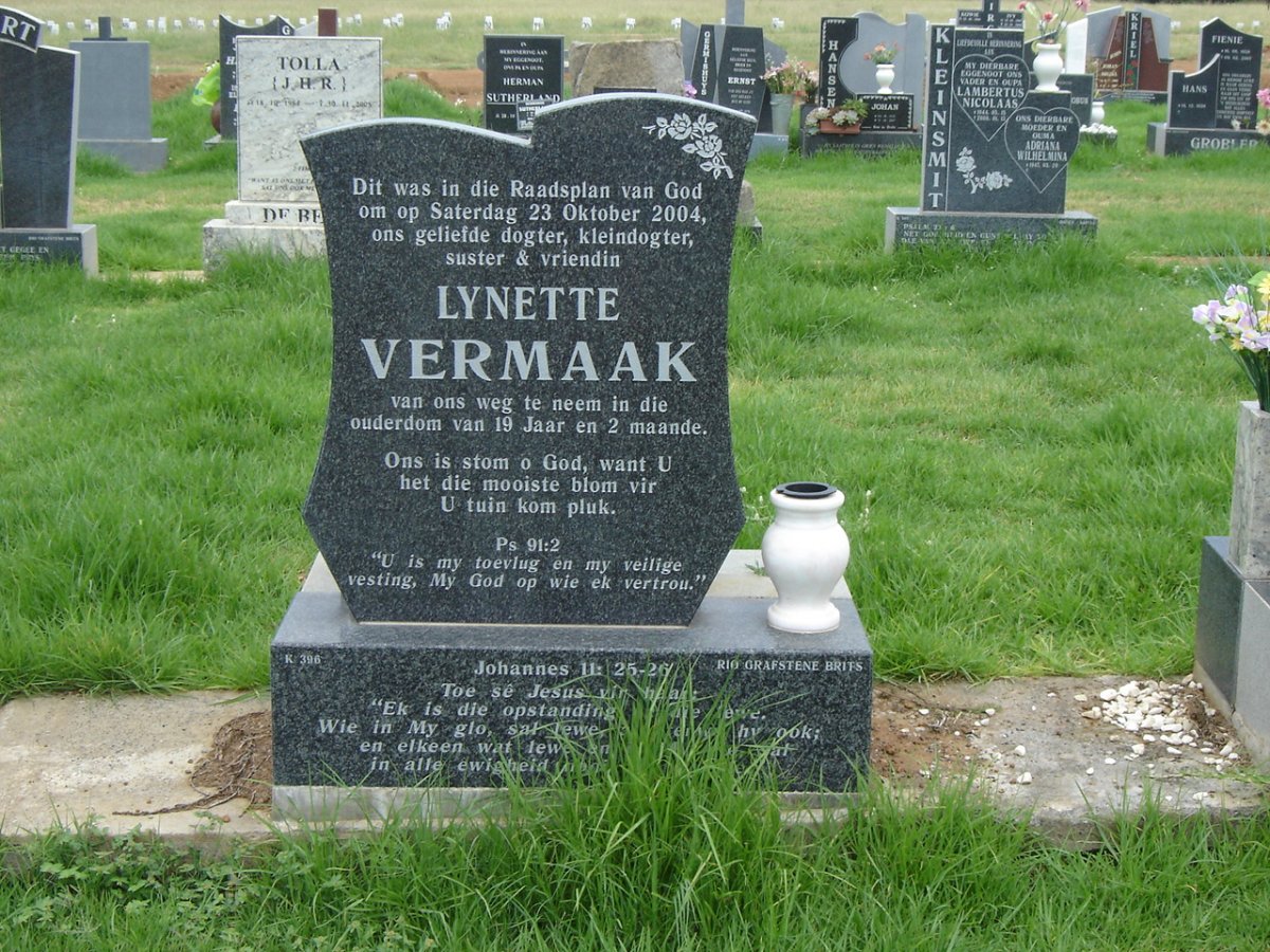 VERMAAK Lynette 1985-2004