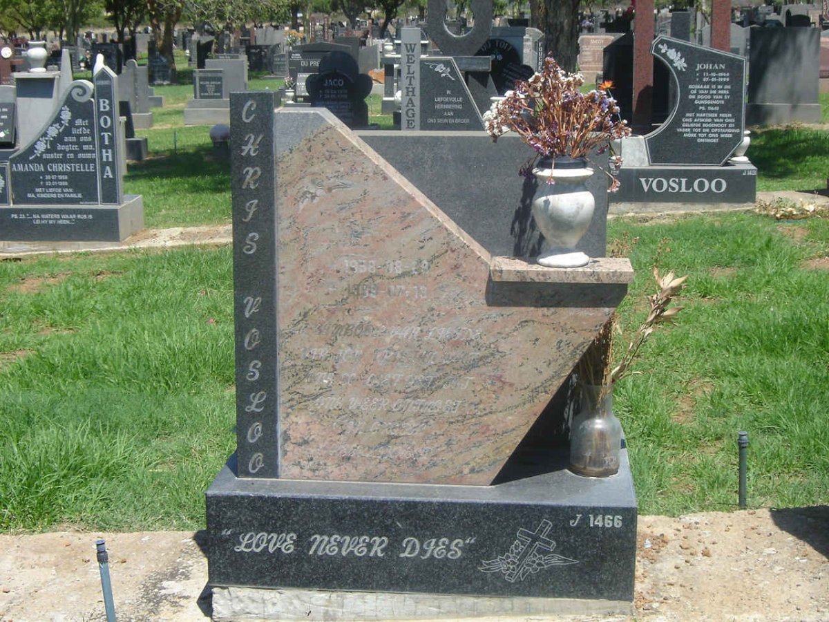 VOSLOO Chris 1958-1999