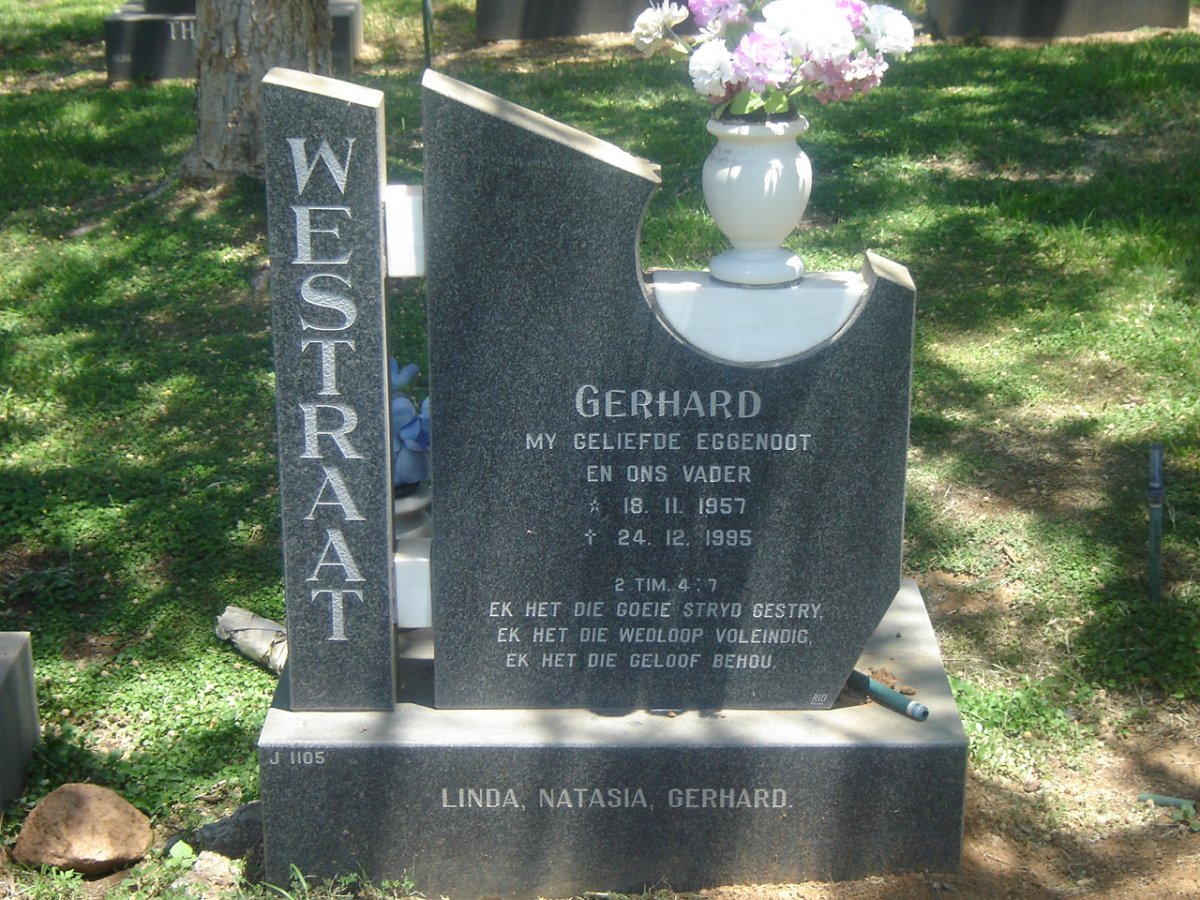 WESTRAAT Gerhard 1957-1995