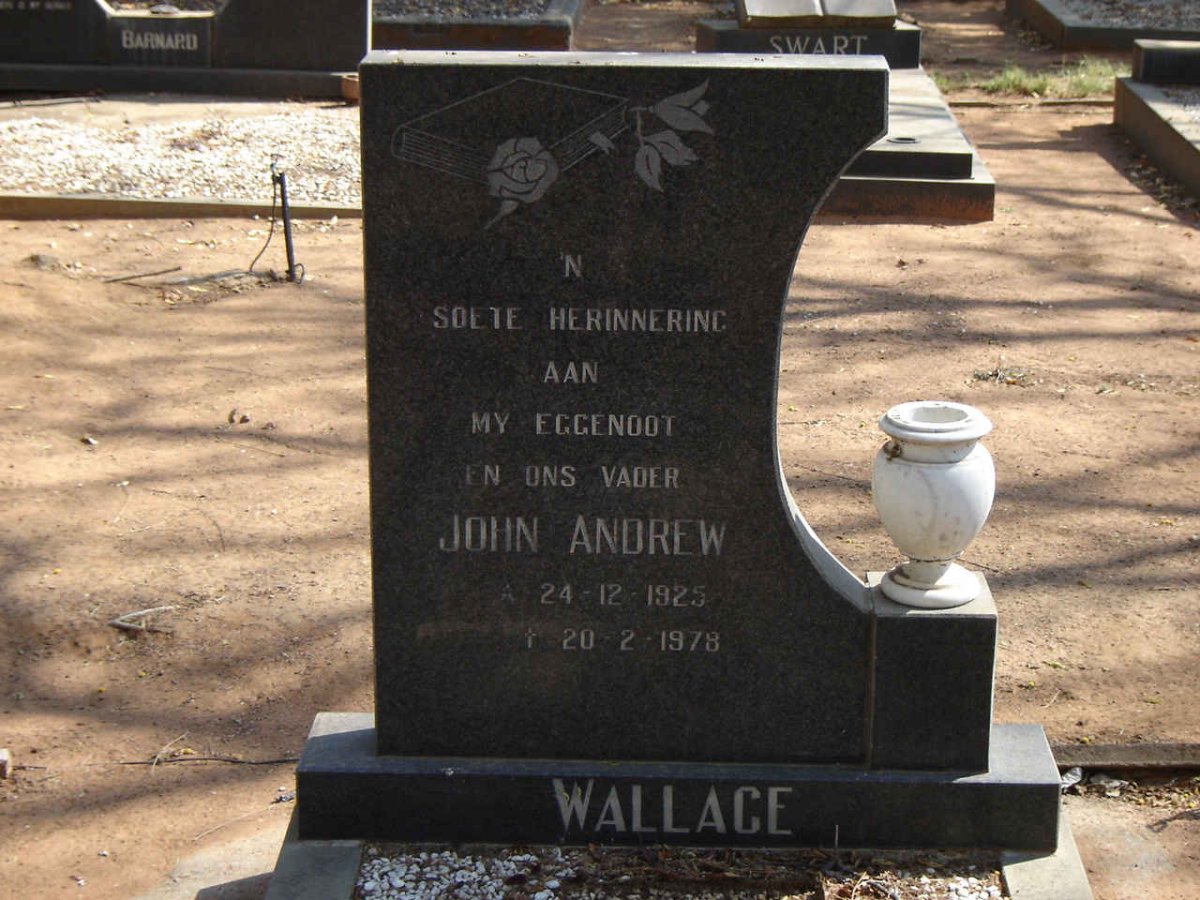 WALLACE John Andrew 1925-1978