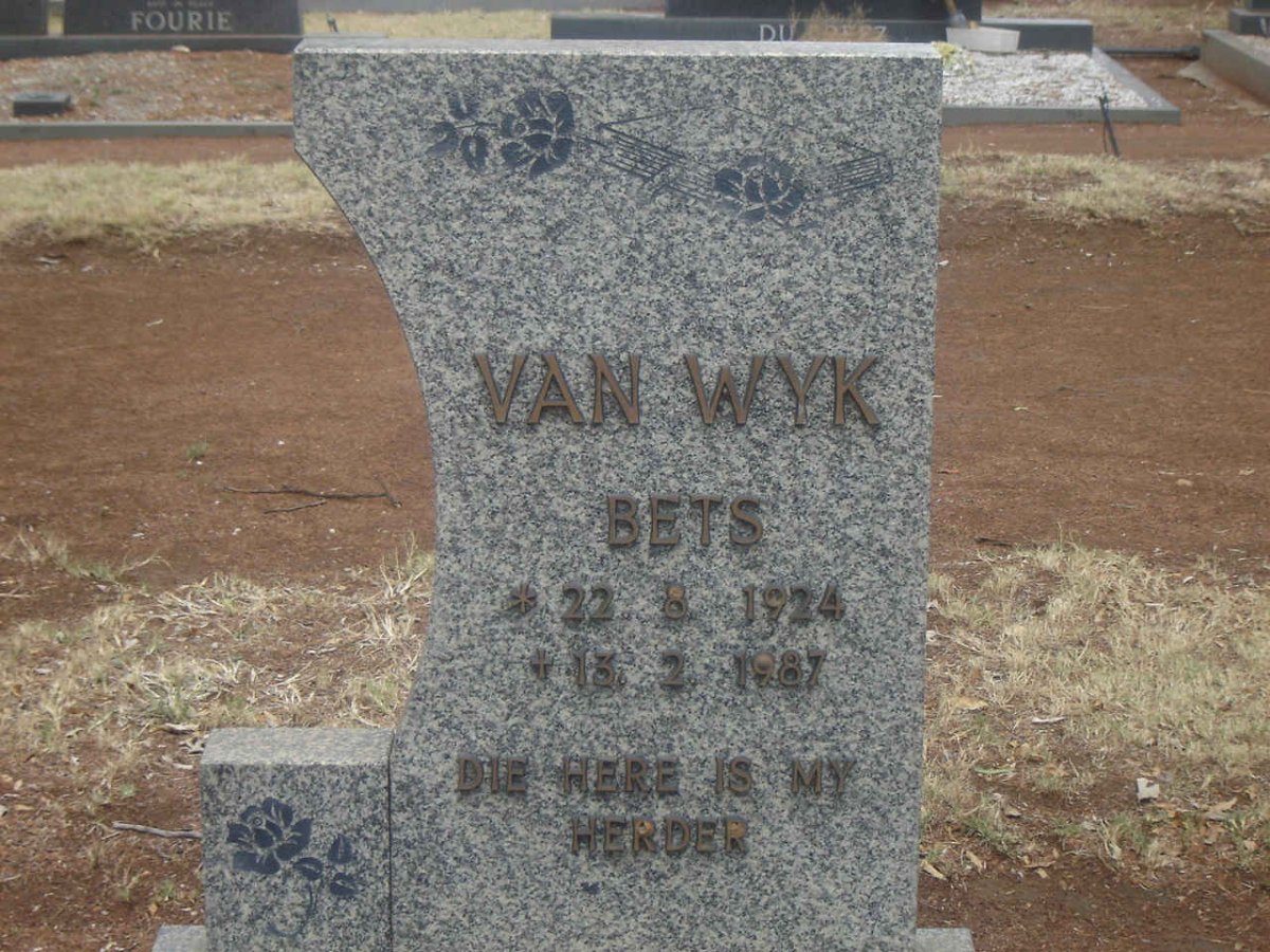 WYK Bets, van 1924-1987