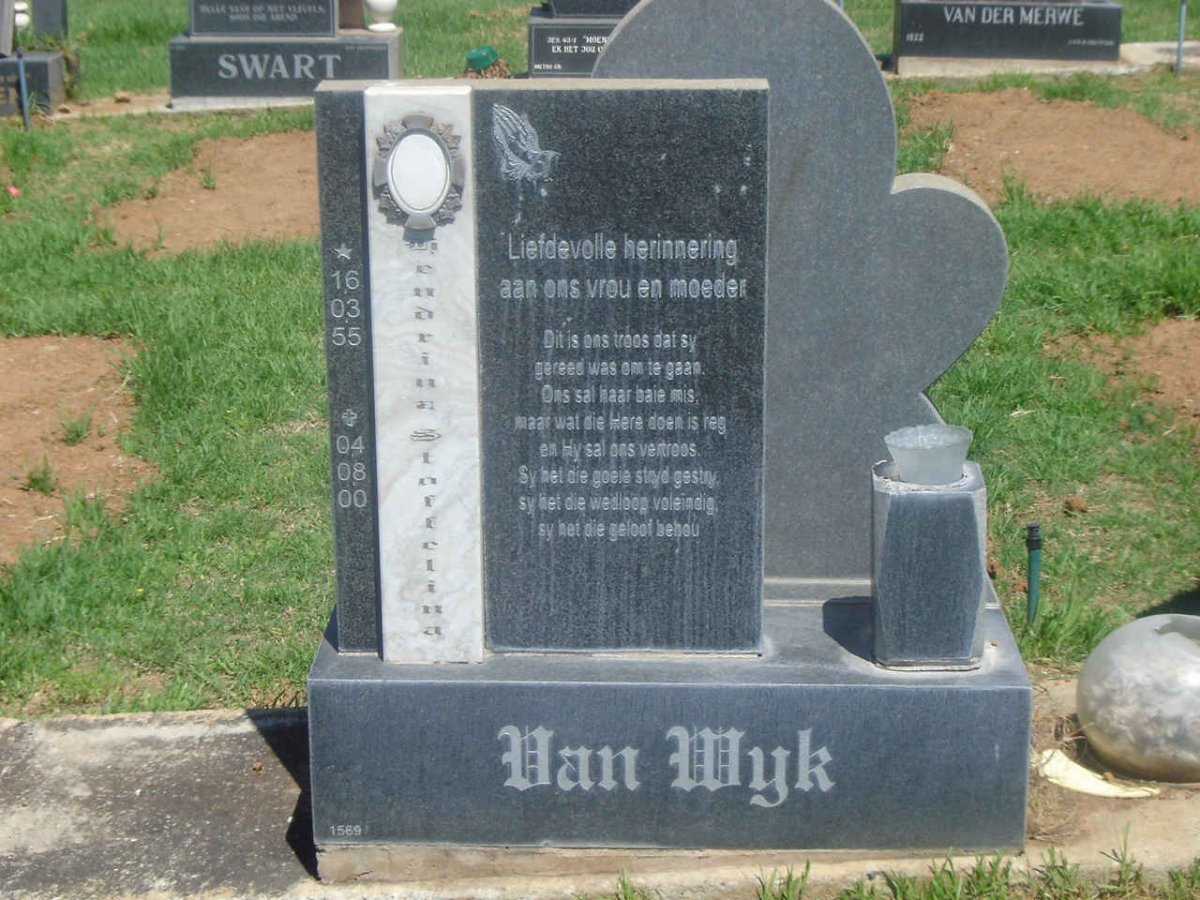 WYK Hendrina Stoffelina, van 1955-2000