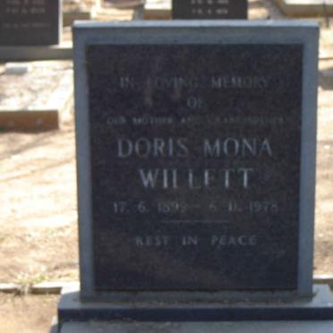 WILLETT Doris Mona 1899-1978