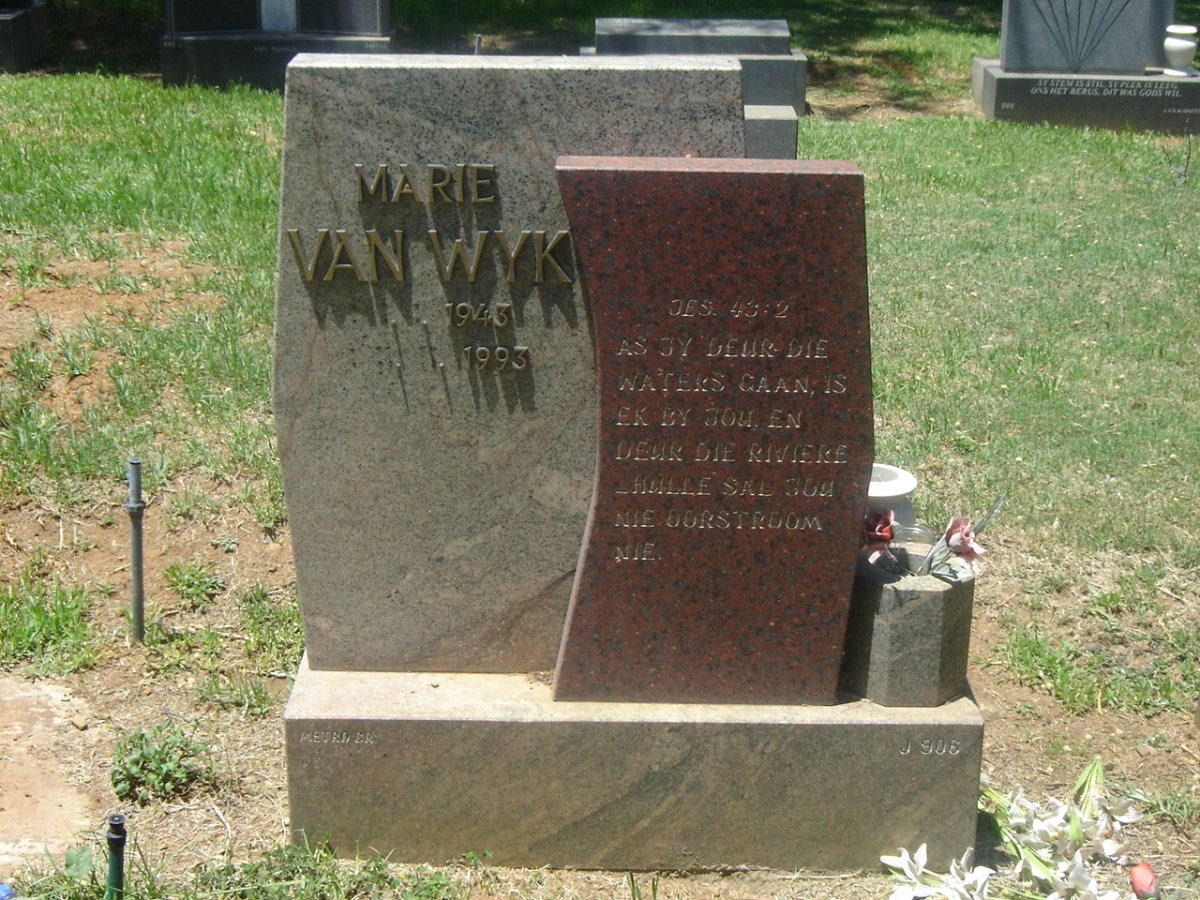 WYK Marie, van 1943-1993