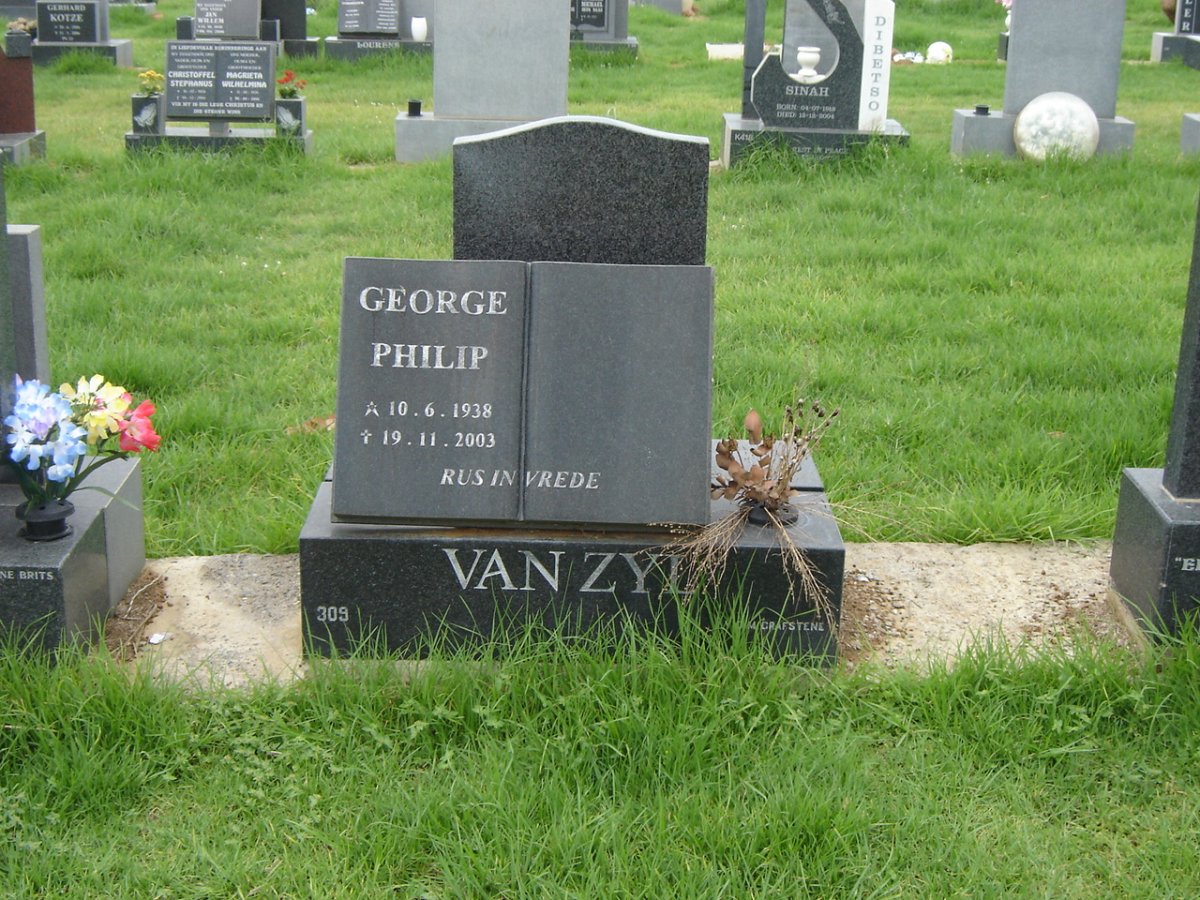 ZYL George Philip, van 1938-2003