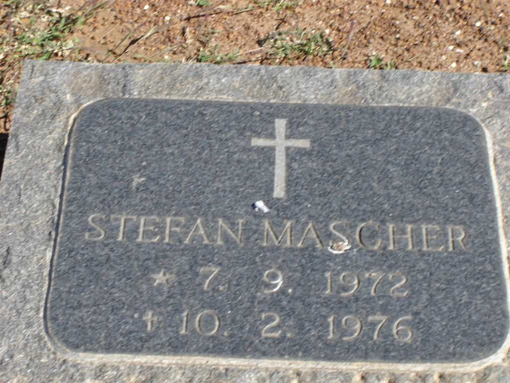 MASCHER Stefan 1972-1976