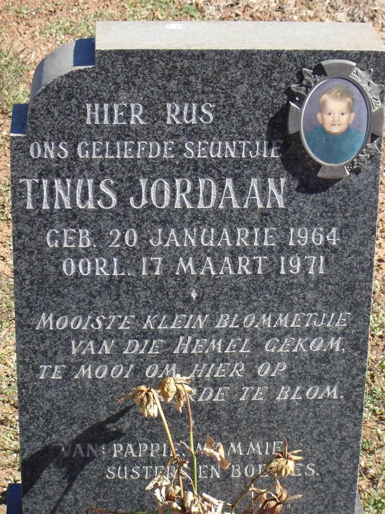 JORDAAN Tinus 1964-1971
