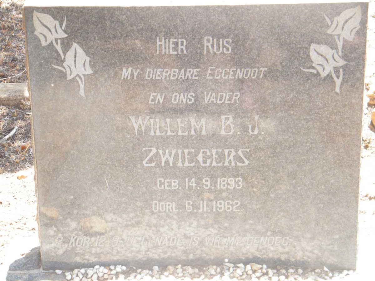 ZWIEGERS Willem B.J. 1893-1962