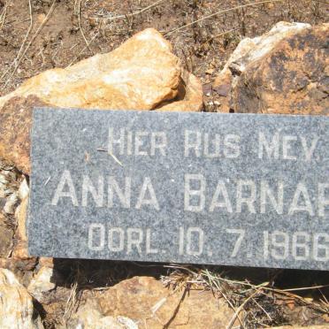 BARNARD Anna -1966