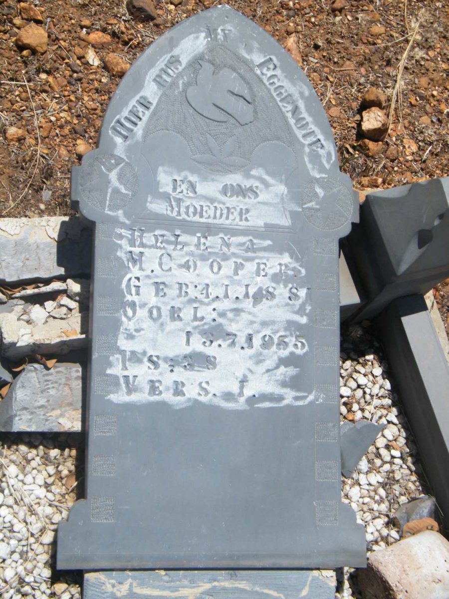 COOPER Helena M. 1881-1955