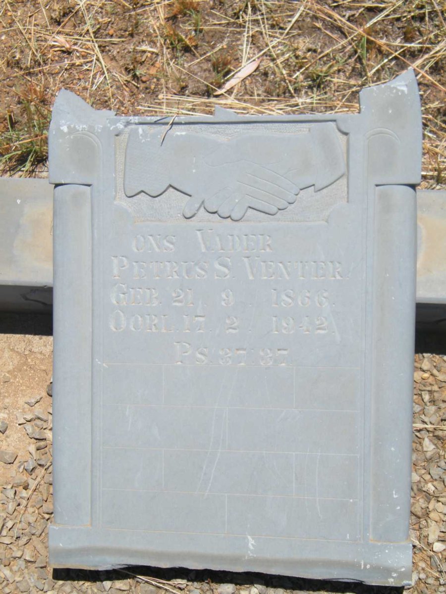 VENTER Petrus S. 1866-1942