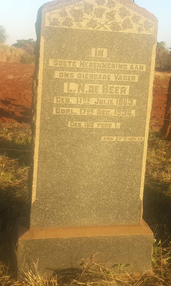 BEER L.N., de 1853-1936